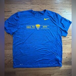 Nike Blue Hail to Pitt Men's Tee